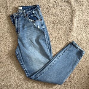 Abercrombie & Fitch The Super Skinny Ankle High Rise